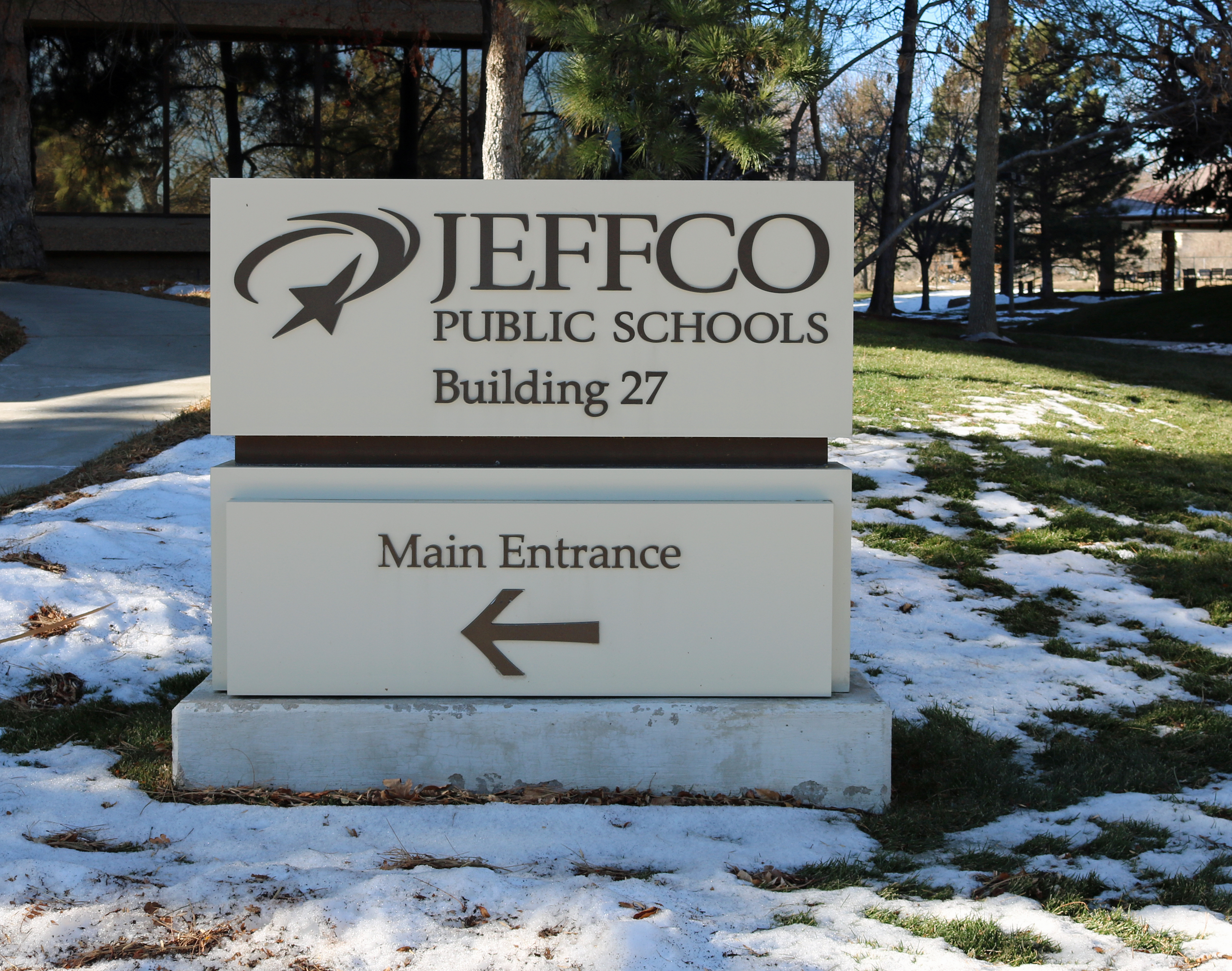 Jeffco Public Schools sign